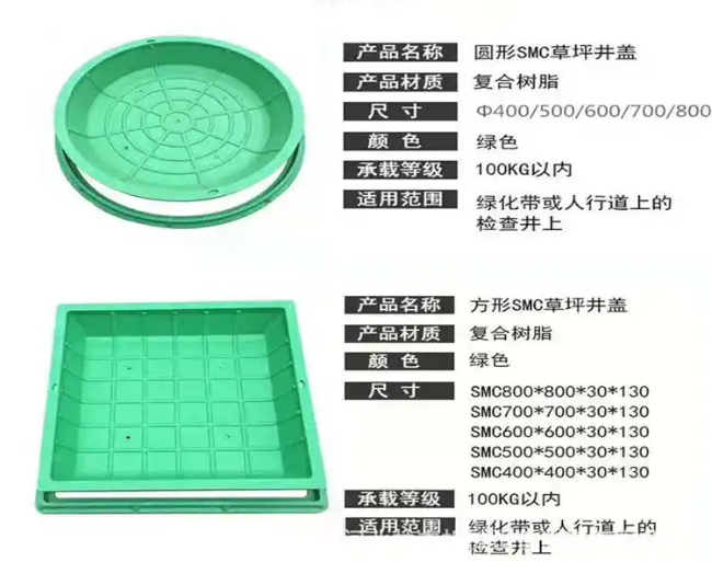 横沥镇树脂复合种植井盖展示